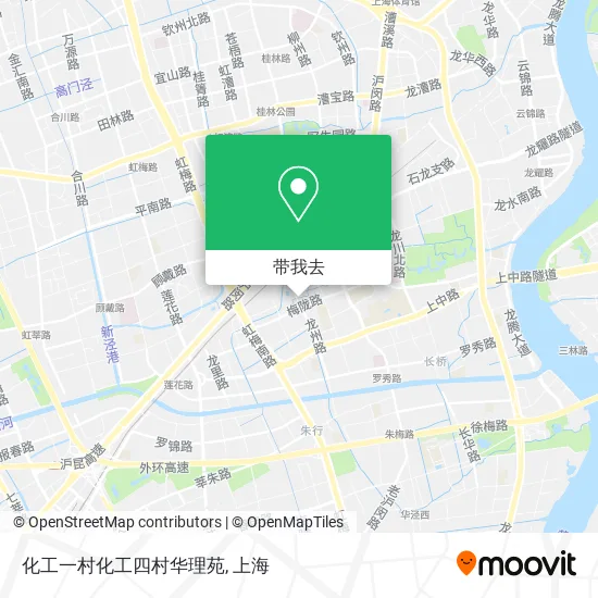 化工一村化工四村华理苑地图