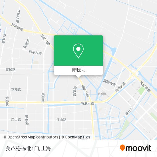 美芦苑-东北1门地图