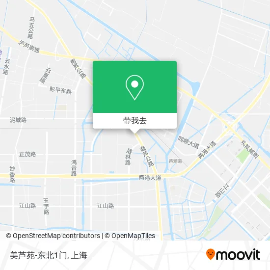 美芦苑-东北1门地图
