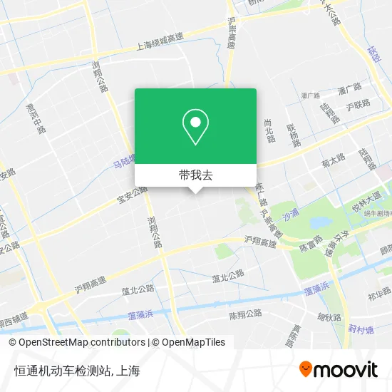 恒通机动车检测站地图