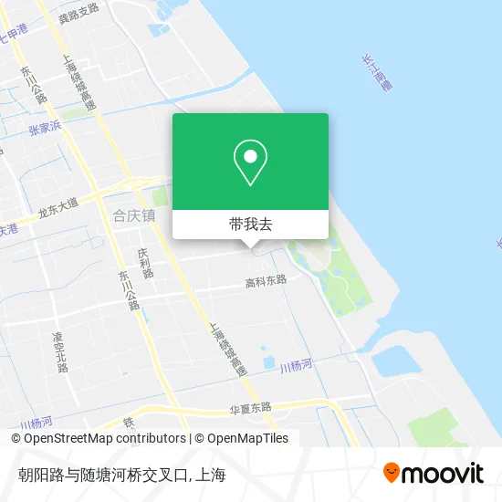 朝阳路与随塘河桥交叉口地图