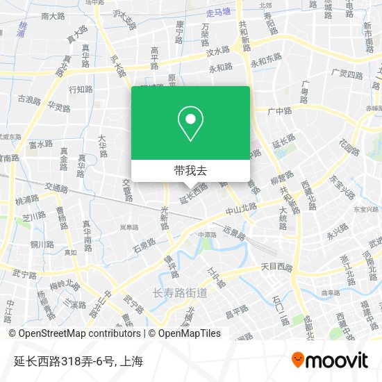 延长西路318弄-6号地图