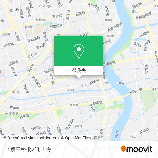 长桥三村-北2门地图