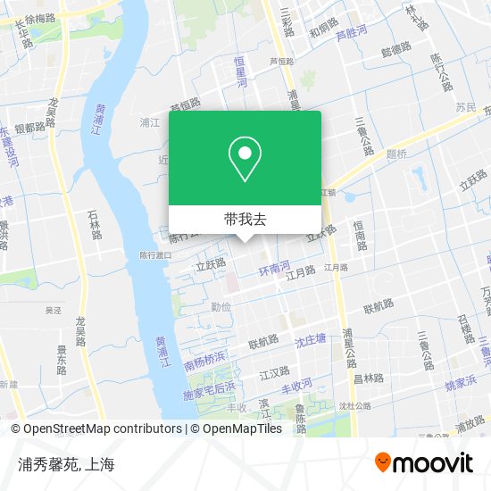 浦秀馨苑地图