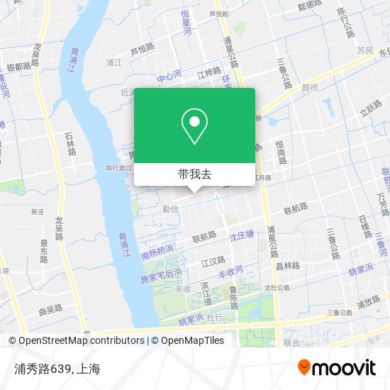 浦秀路639地图