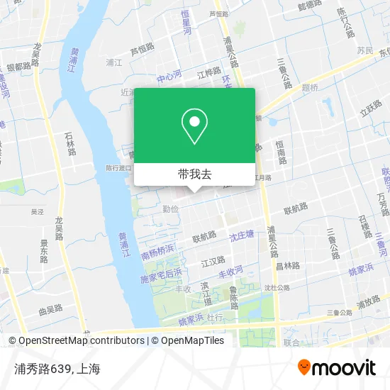 浦秀路639地图
