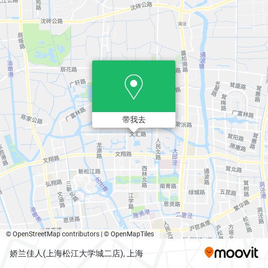 娇兰佳人(上海松江大学城二店)地图