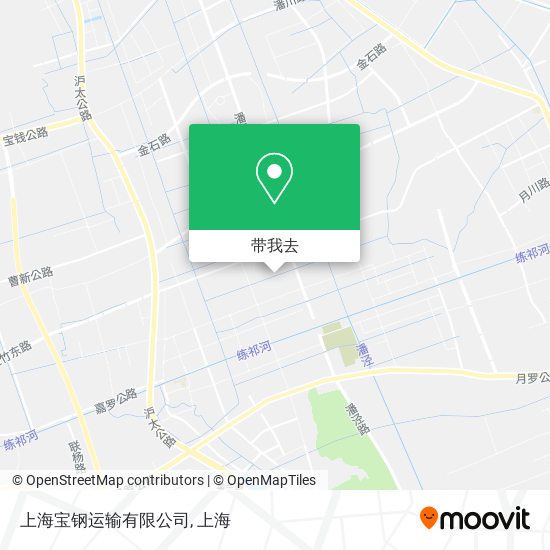 上海宝钢运输有限公司地图