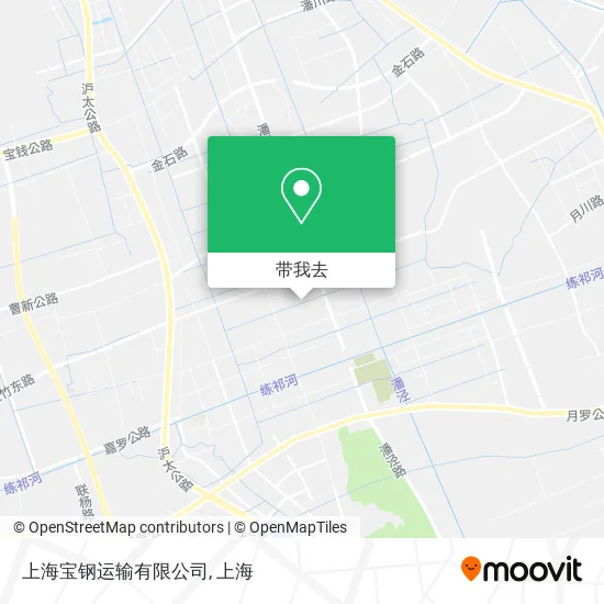上海宝钢运输有限公司地图