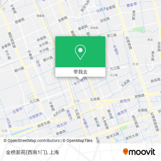 金榜新苑(西南1门)地图