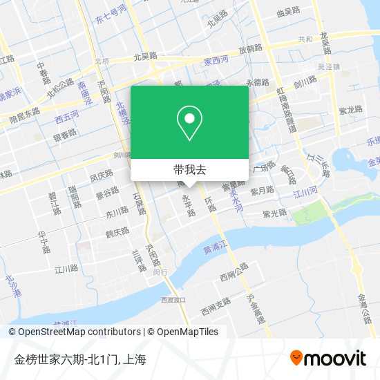 金榜世家六期-北1门地图
