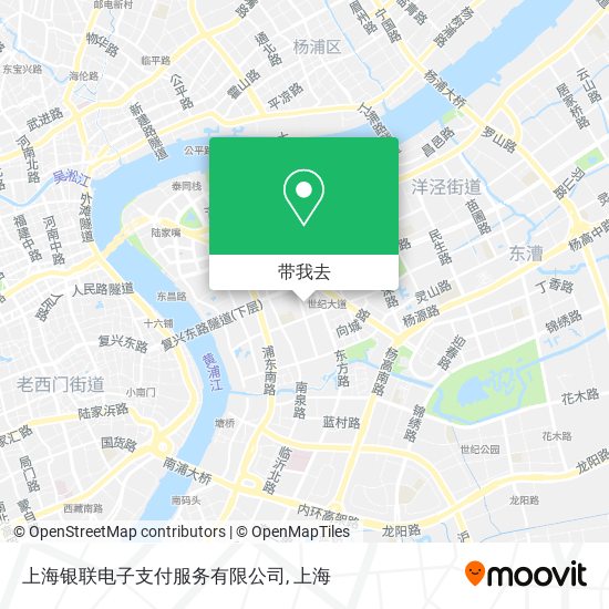 上海银联电子支付服务有限公司地图