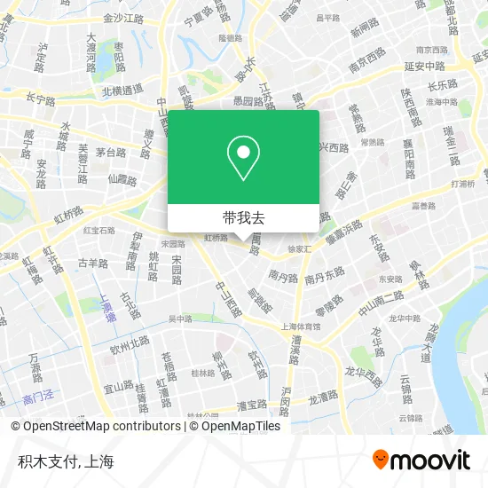 积木支付地图