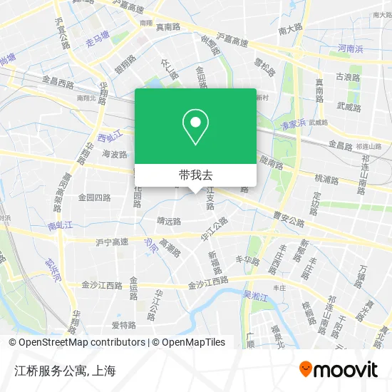 江桥服务公寓地图