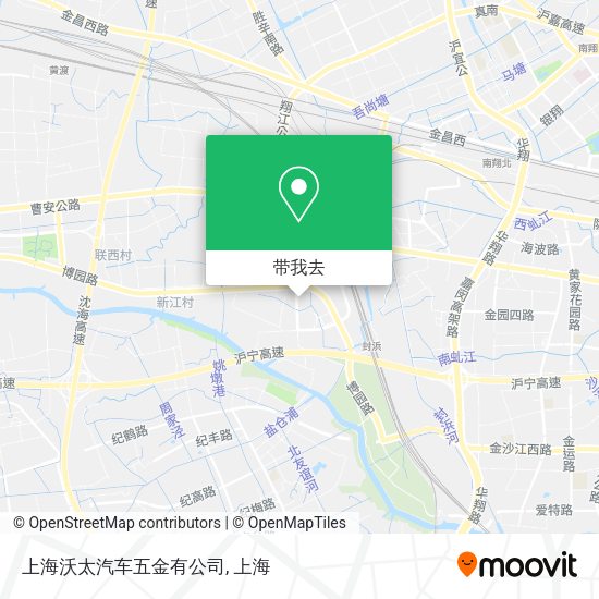 上海沃太汽车五金有公司地图