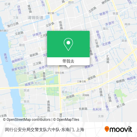 闵行公安分局交警支队六中队-东南门地图