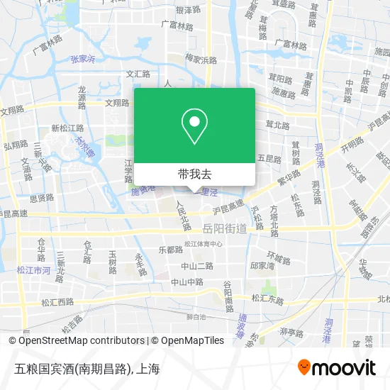 五粮国宾酒(南期昌路)地图