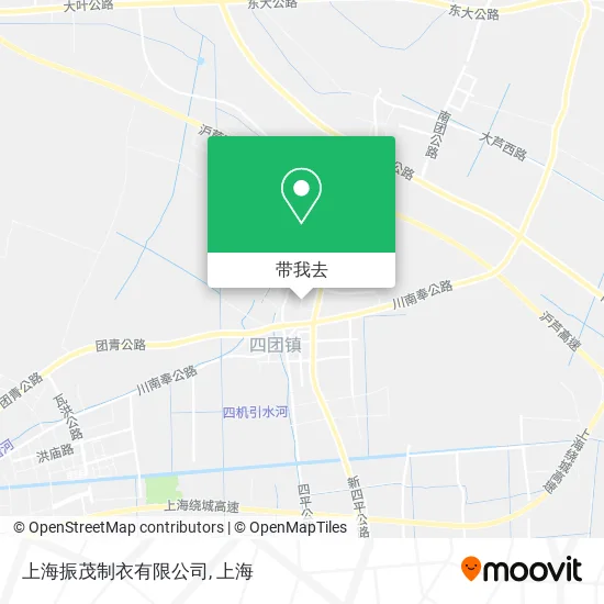 上海振茂制衣有限公司地图