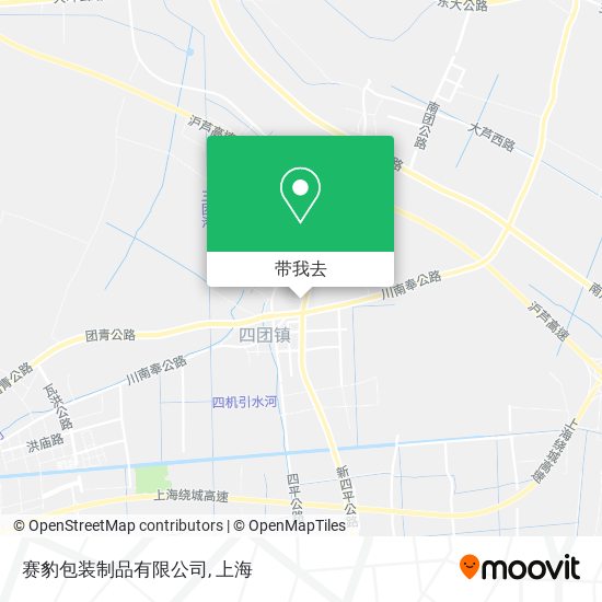 赛豹包装制品有限公司地图