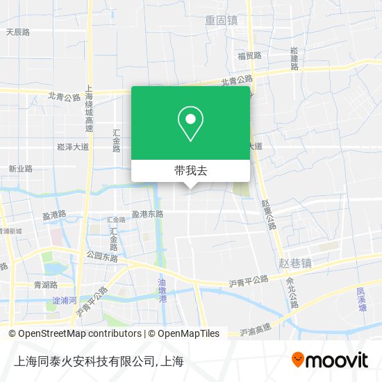 上海同泰火安科技有限公司地图