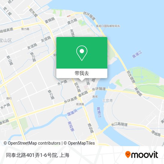 同泰北路401弄1-6号院地图