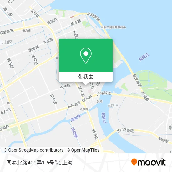 同泰北路401弄1-6号院地图