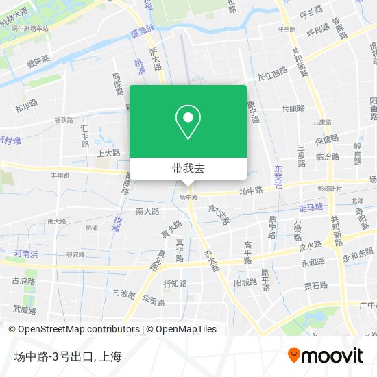 场中路-3号出口地图