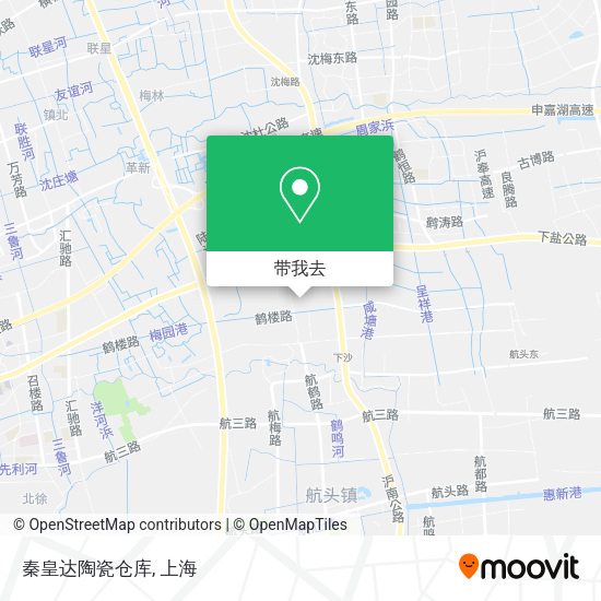 秦皇达陶瓷仓库地图