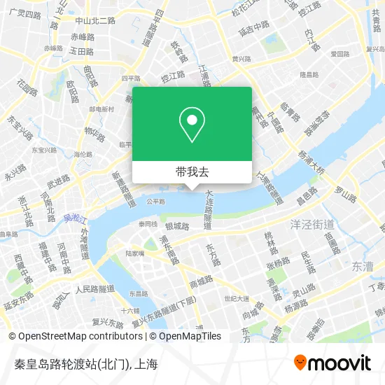 秦皇岛路轮渡站(北门)地图