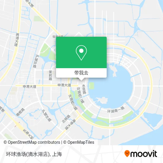 环球渔场(滴水湖店)地图