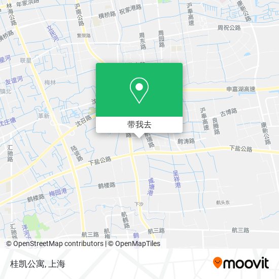 桂凯公寓地图