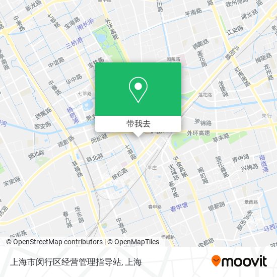 上海市闵行区经营管理指导站地图