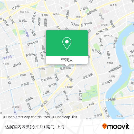 达润室内装潢(徐汇店)-南门地图