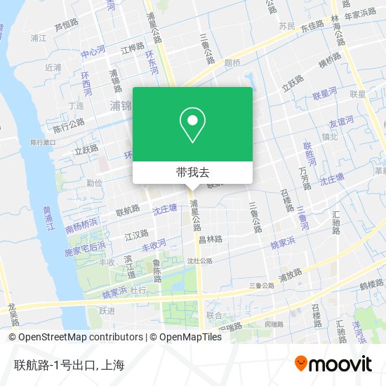 联航路-1号出口地图