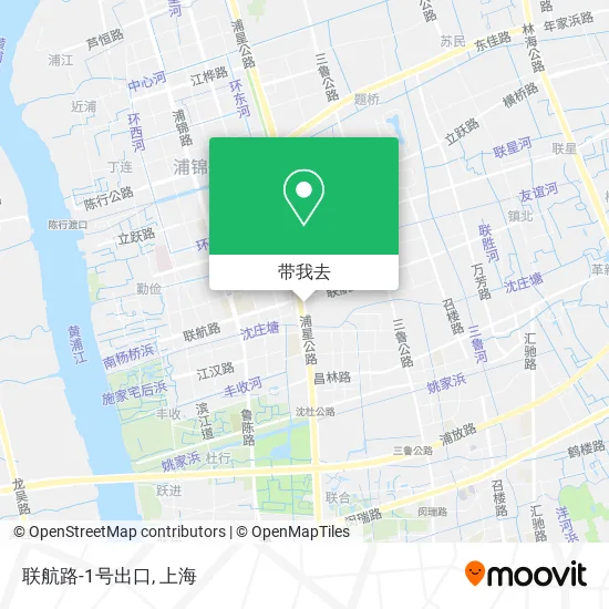 联航路-1号出口地图