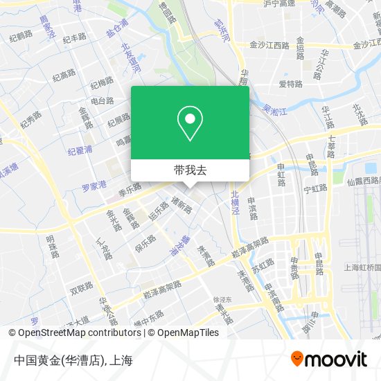 中国黄金(华漕店)地图