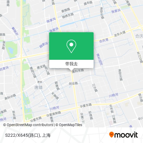 S222/X645(路口)地图