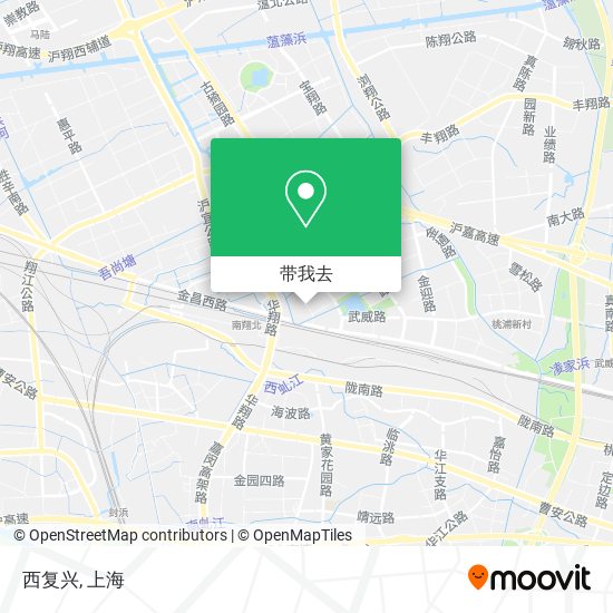 西复兴地图