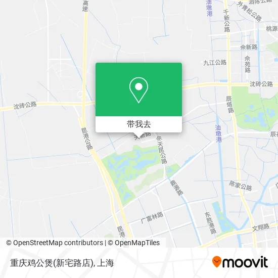 重庆鸡公煲(新宅路店)地图