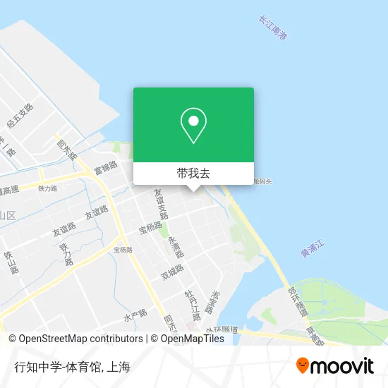 行知中学-体育馆地图