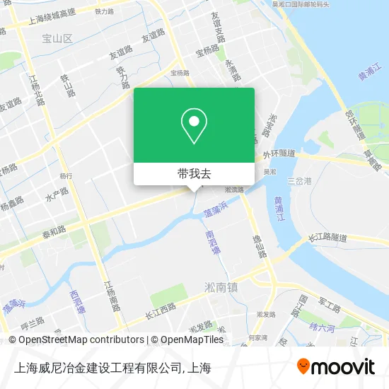 上海威尼冶金建设工程有限公司地图