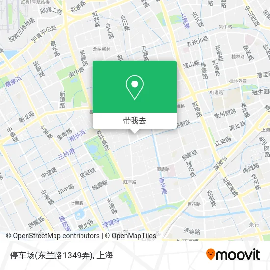 停车场(东兰路1349弄)地图