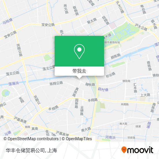 华丰仓储贸易公司地图