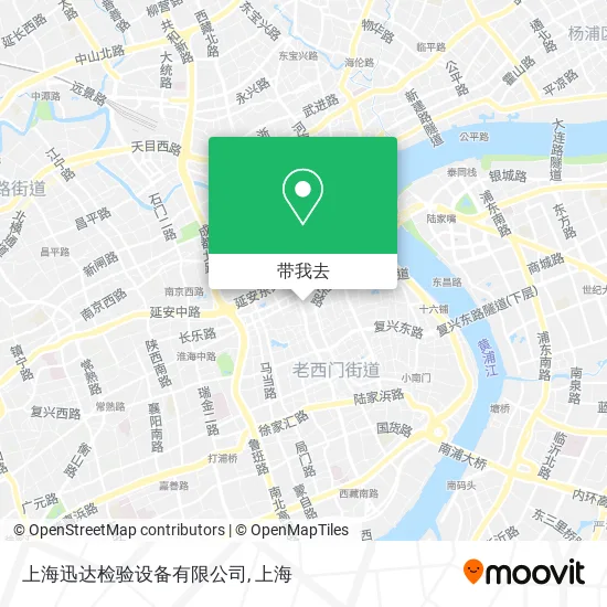 上海迅达检验设备有限公司地图