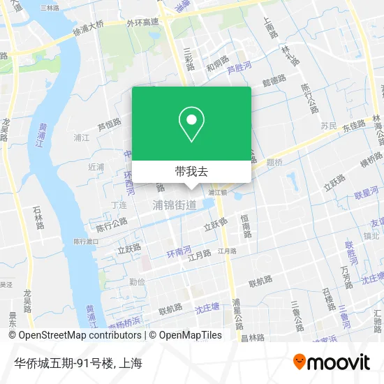 华侨城五期-91号楼地图