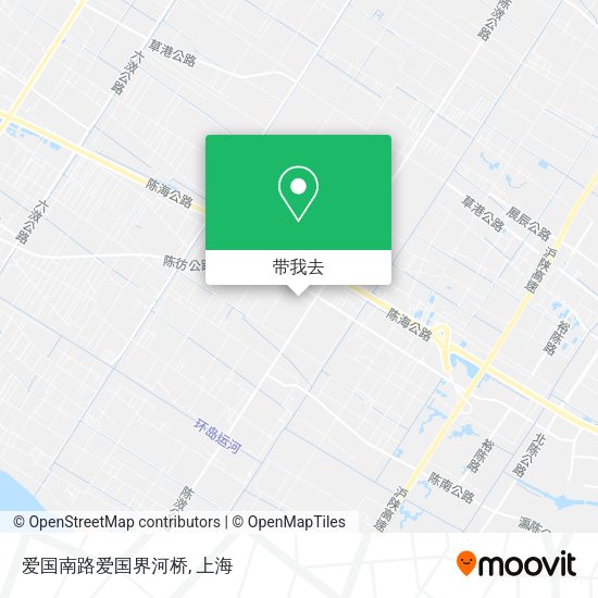 爱国南路爱国界河桥地图