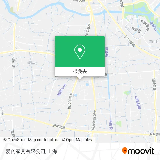 爱的家具有限公司地图