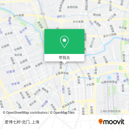 爱博七村-北门地图