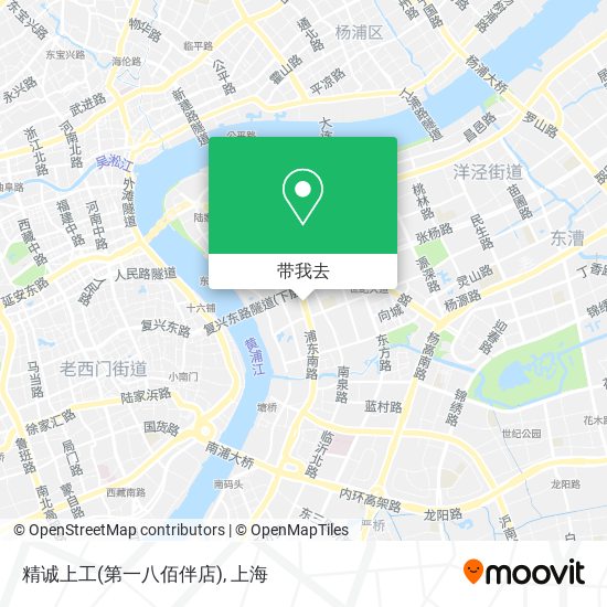 精诚上工(第一八佰伴店)地图