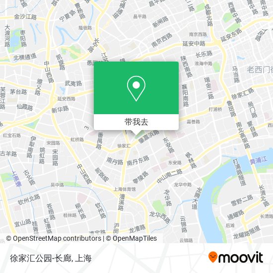 徐家汇公园-长廊地图